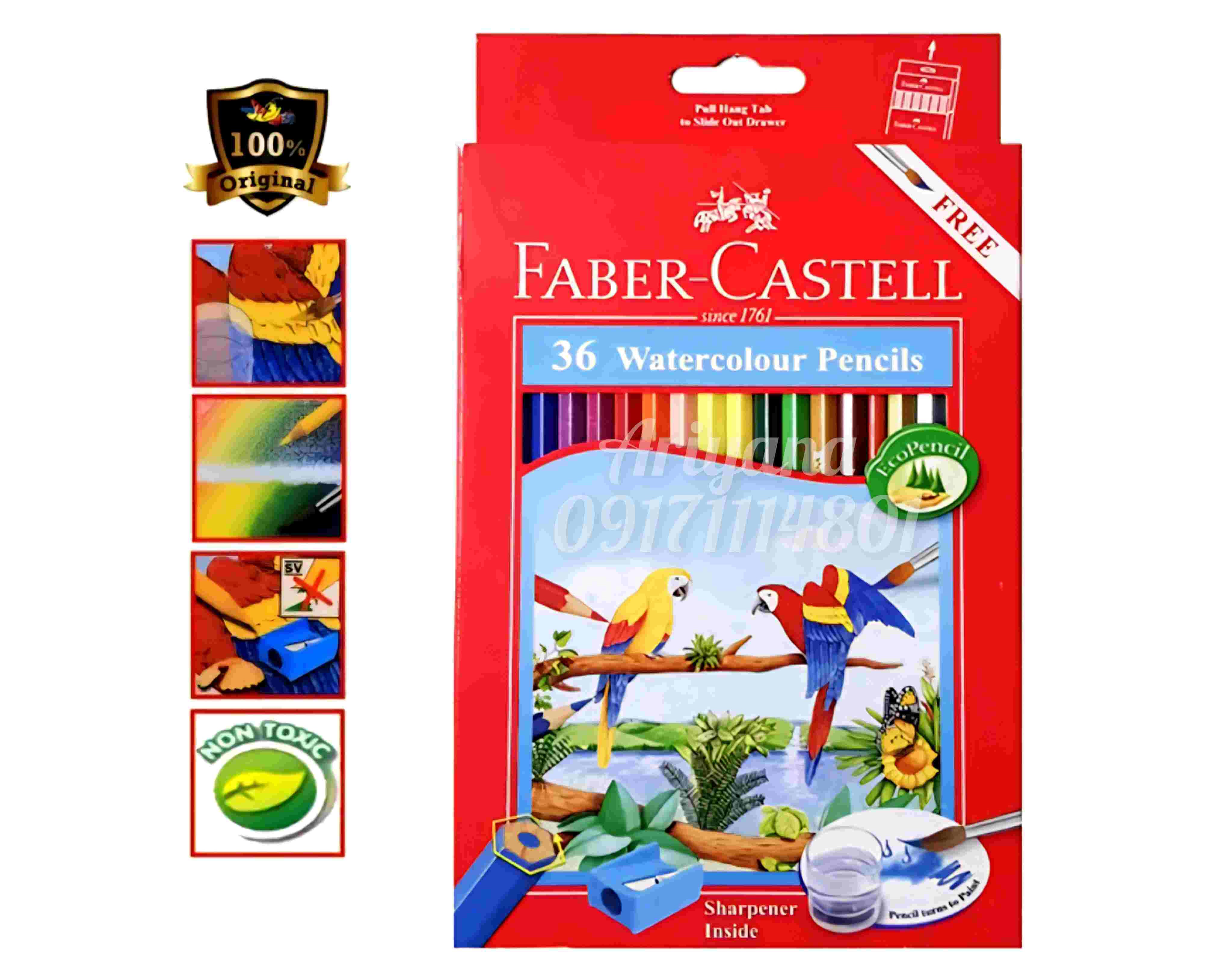 مدادرنگ۳۶مقوایی ابرنگی فابرکاستل