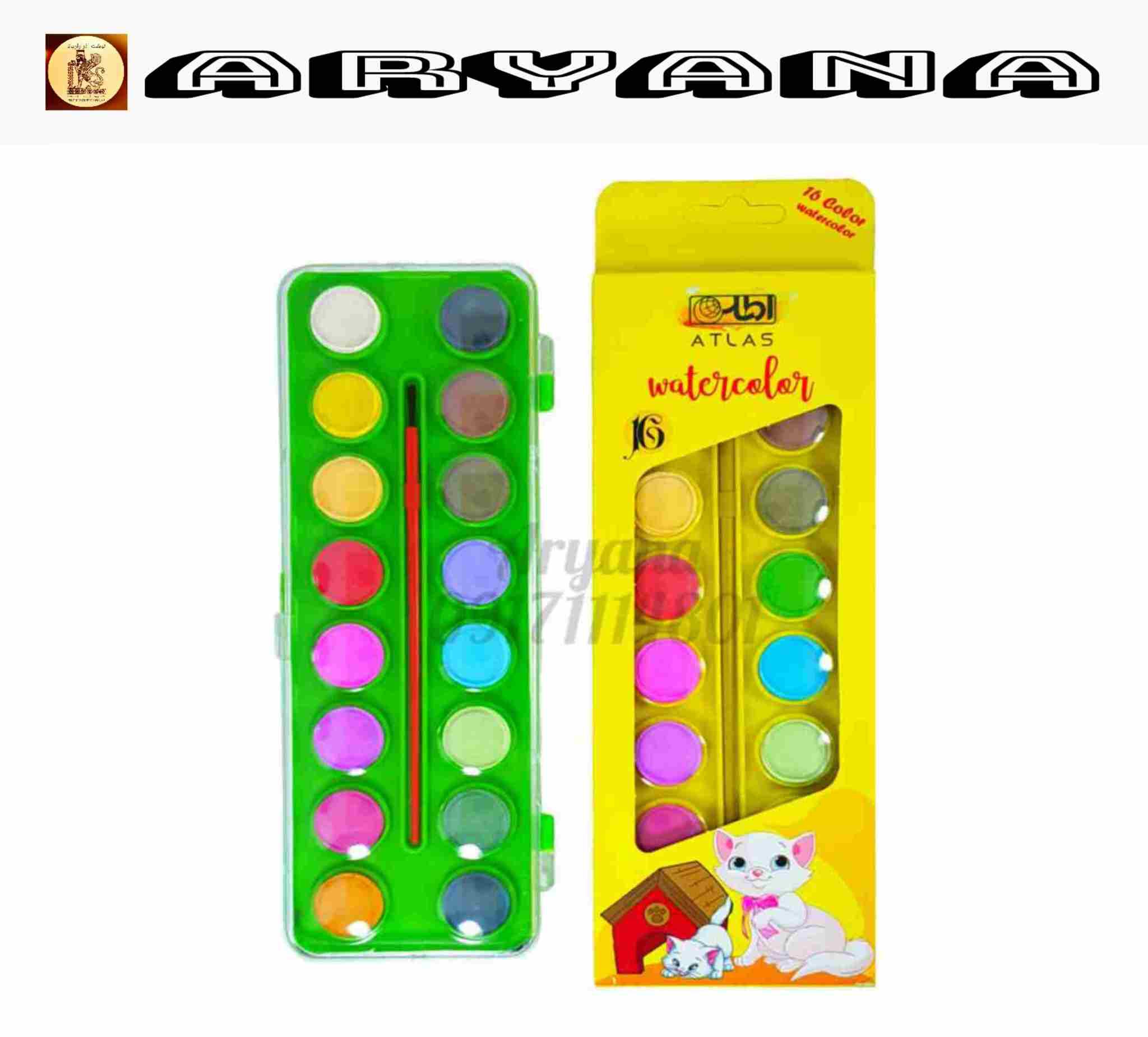 ابرنگ۱۶رنگ اطلس